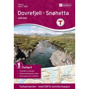 Dovrefjell Snöhetta Turkart